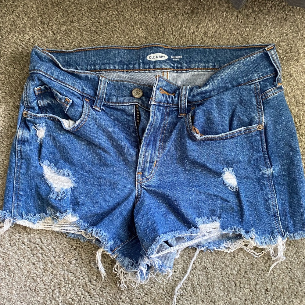 Boyfriend Mid Rise Shorts